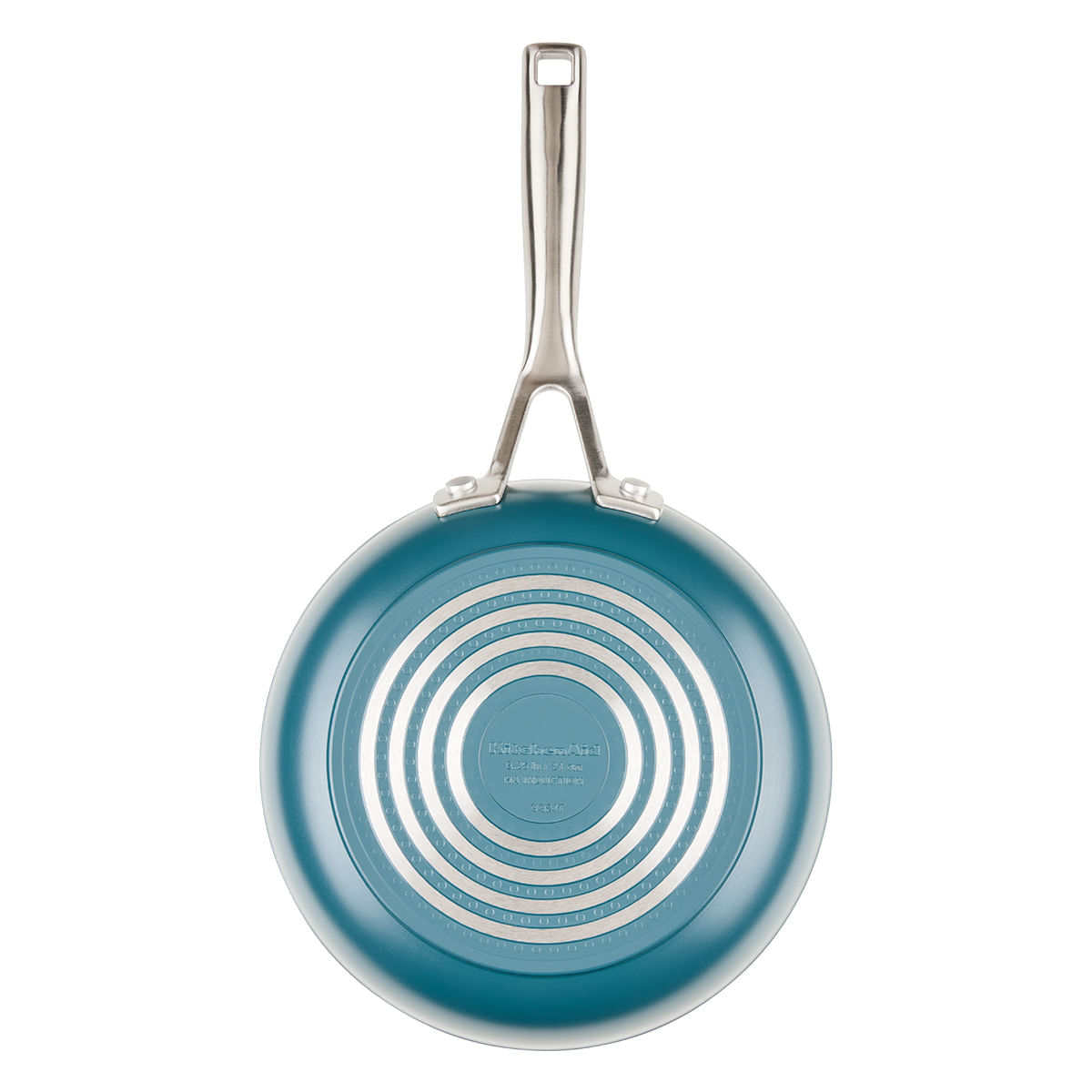 Juego de Ollas 10 pzs, Anodizado Duro, antiadh cerámico. Inducción, color Agave. KitchenAid img #2