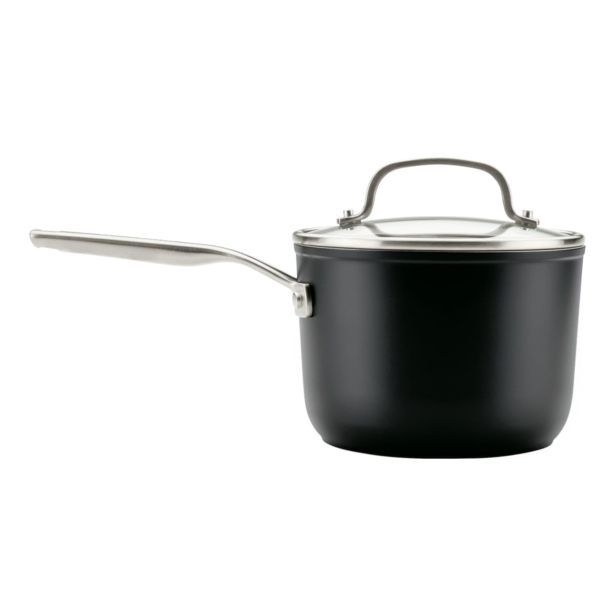 Juego de Ollas 11 pzs. Anodizado Duro, antiadh cerámico. Inducción, color Negro, KitchenAid. img #6