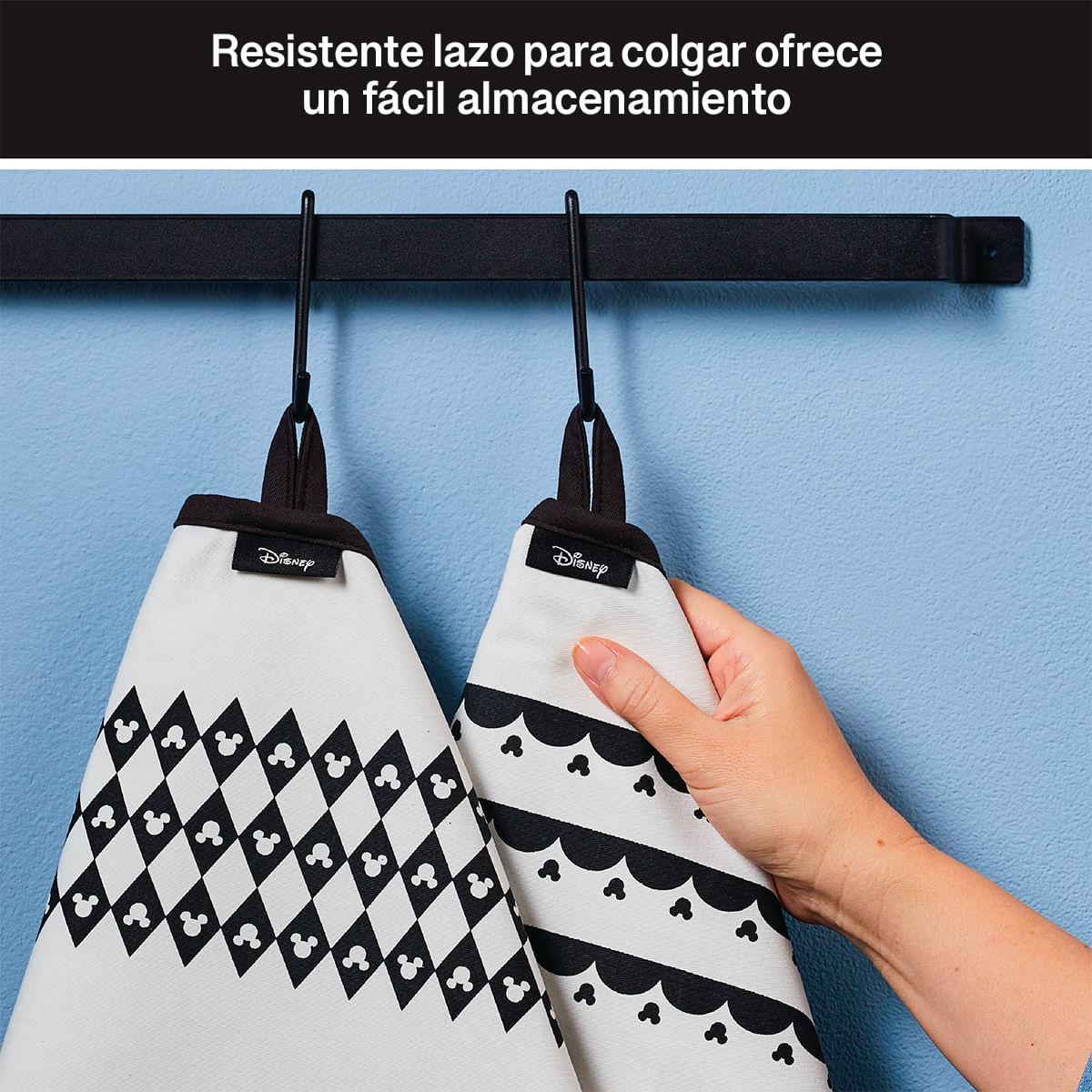 Set de 2 toallas de cocina. Colección Disney Home Monochrome. Farberware. img #5