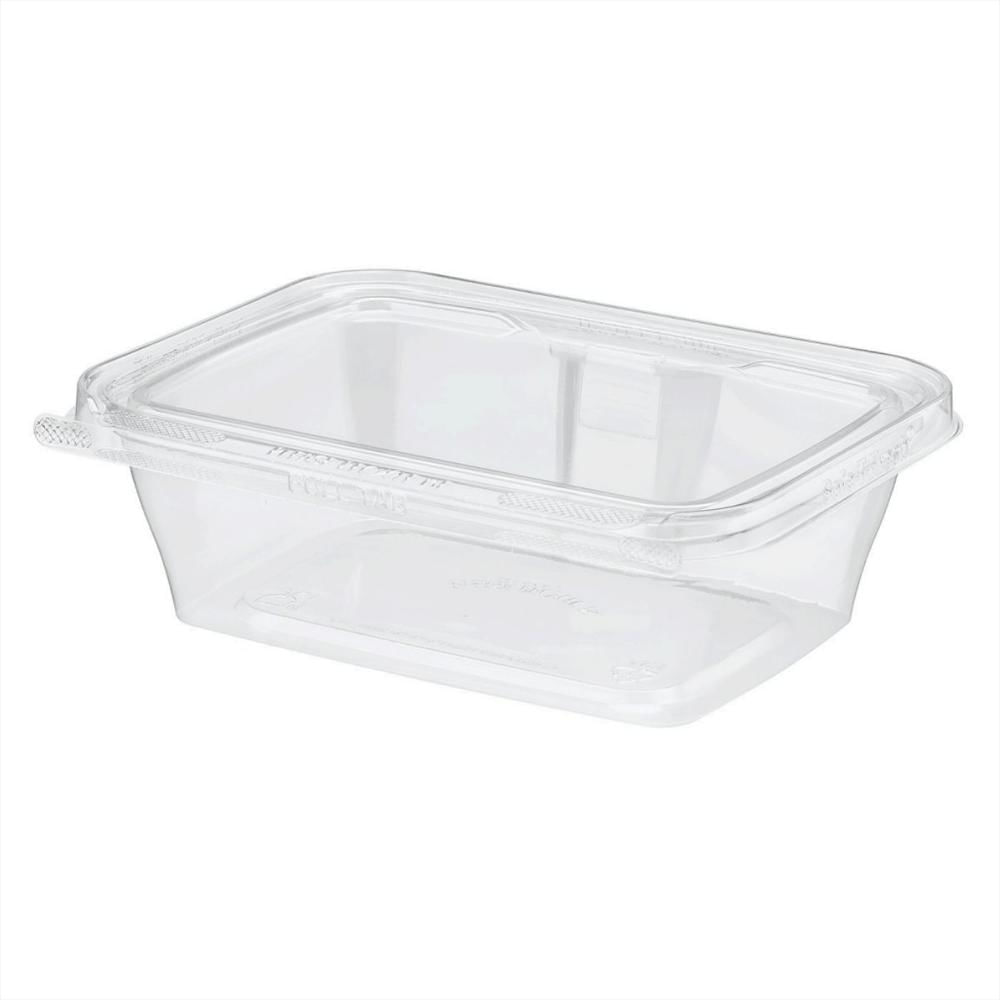 Contenedor Recipiente Rectangular 24 Oz Desechable X 200 Und img #1