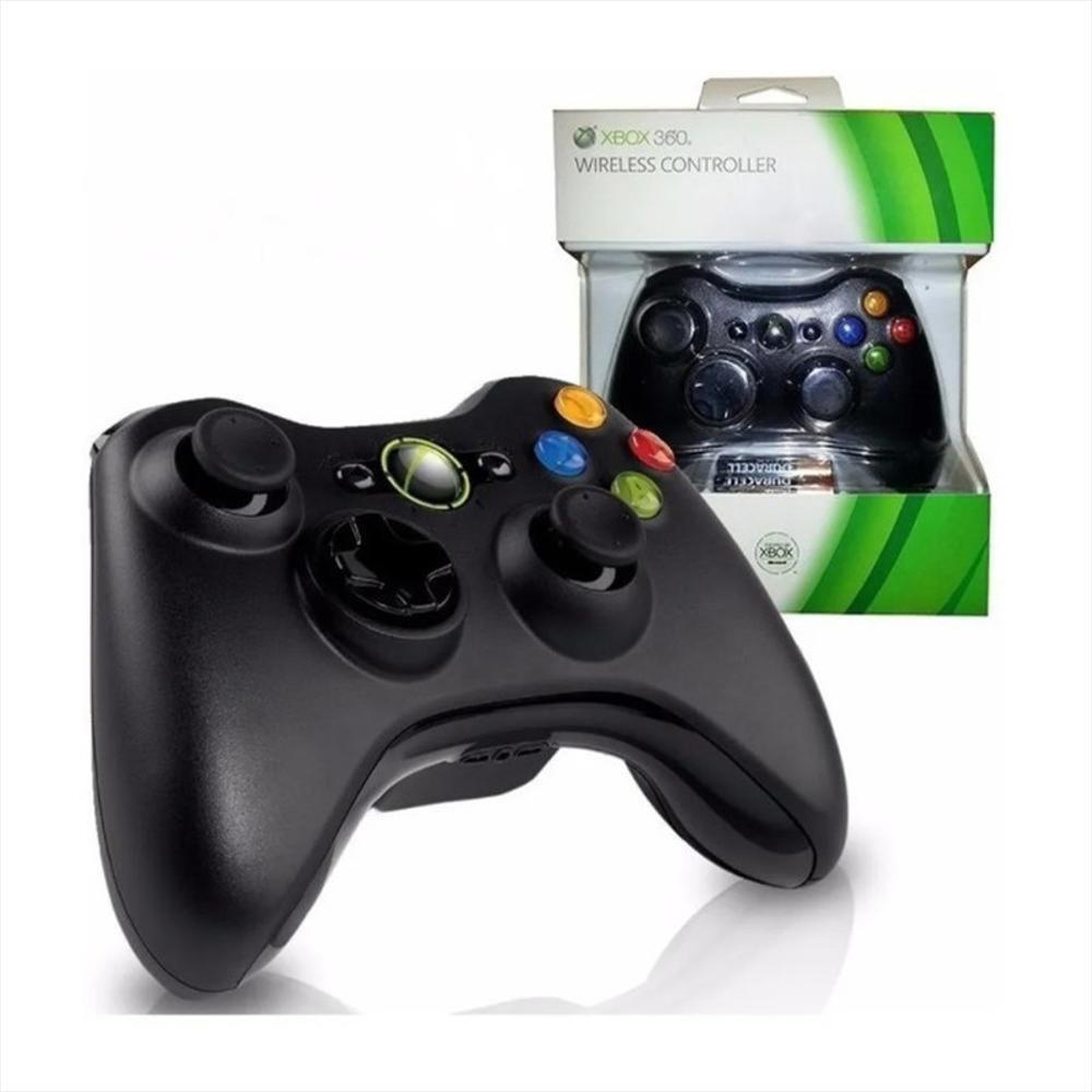 Control Xbox 360 Inalámbrico Negro img #1