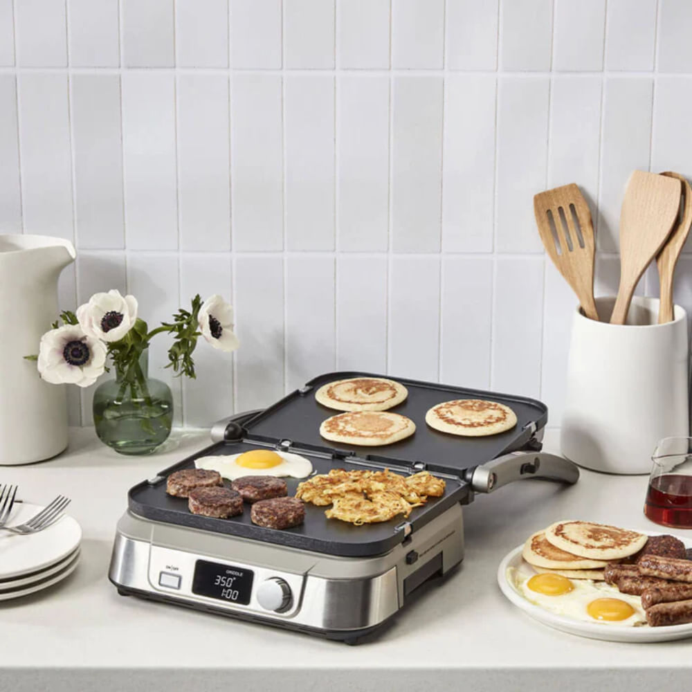 Griddler Cuisinart Five GR-5 Plata img #4