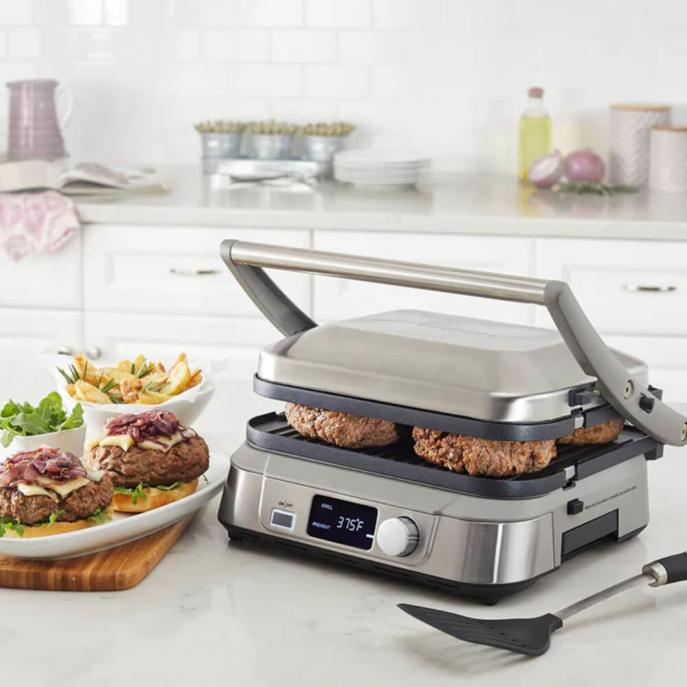 Griddler Cuisinart Five GR-5 Plata img #6