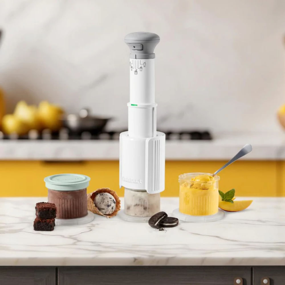 Maquina Para Postres Congelados 5 en 1 Cuisinart ICE-FD10C Blanca img #5