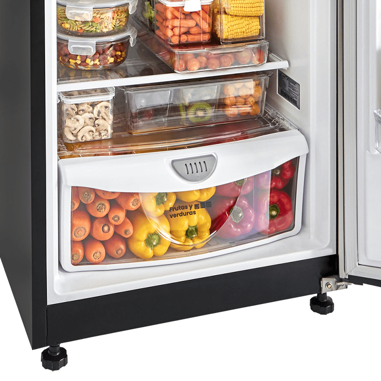 Nevera Haceb No Frost 271 Litros Congelador Superior Inverter Negro Esmeralda img #15