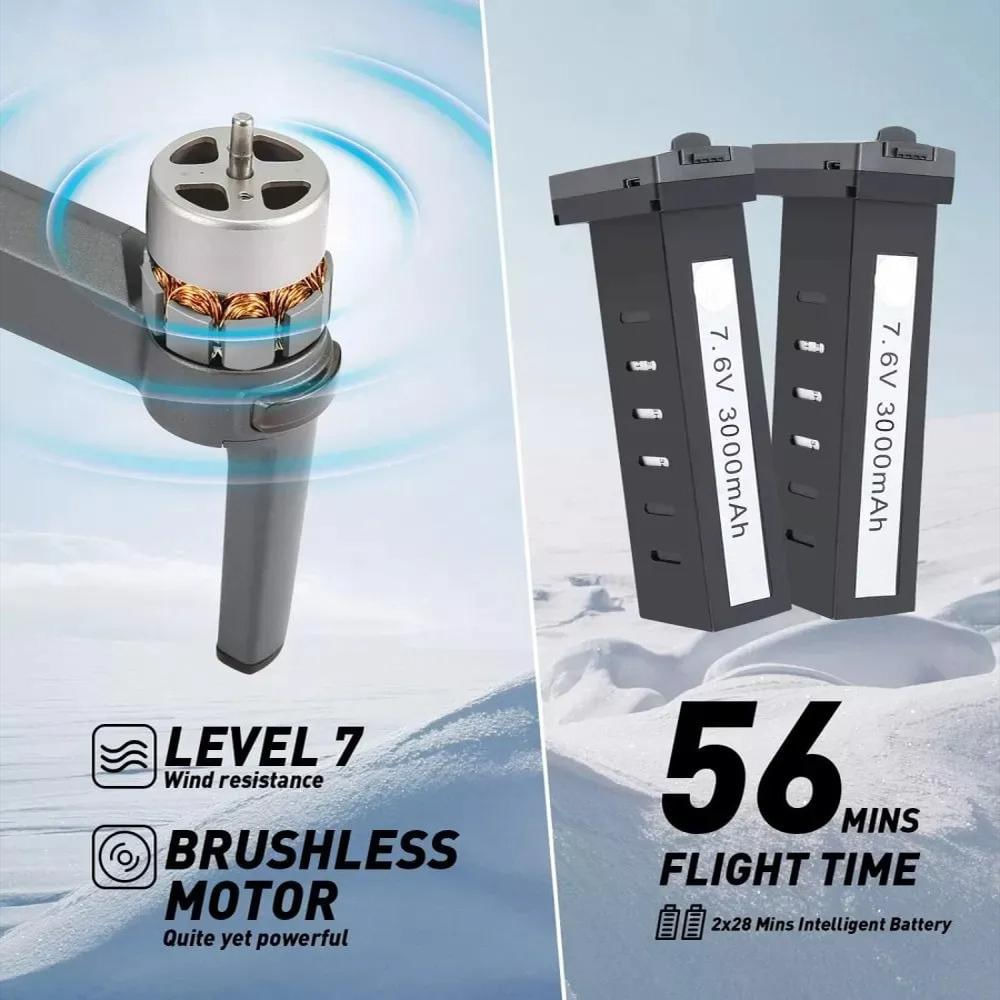 Drone Plegable Con Posicionamiento Óptico img #2