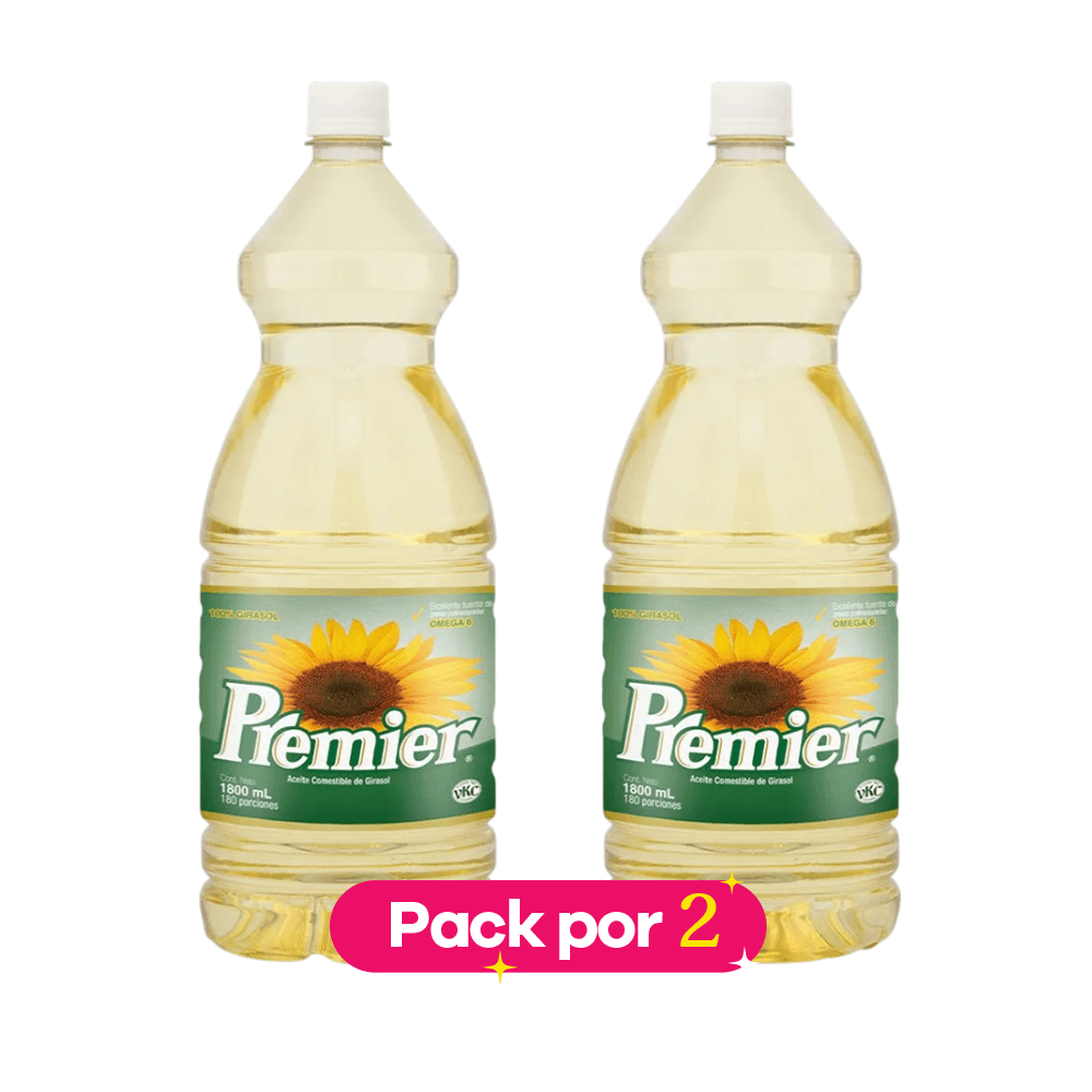 Pack X2 Aceite Comestible Girasol PREMIER img #1