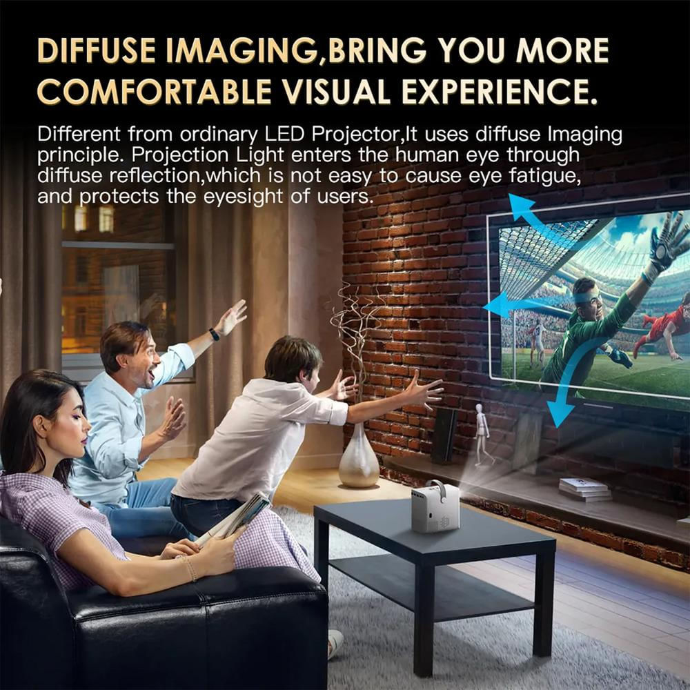 Proyector Inteligente 1080Hd img #3