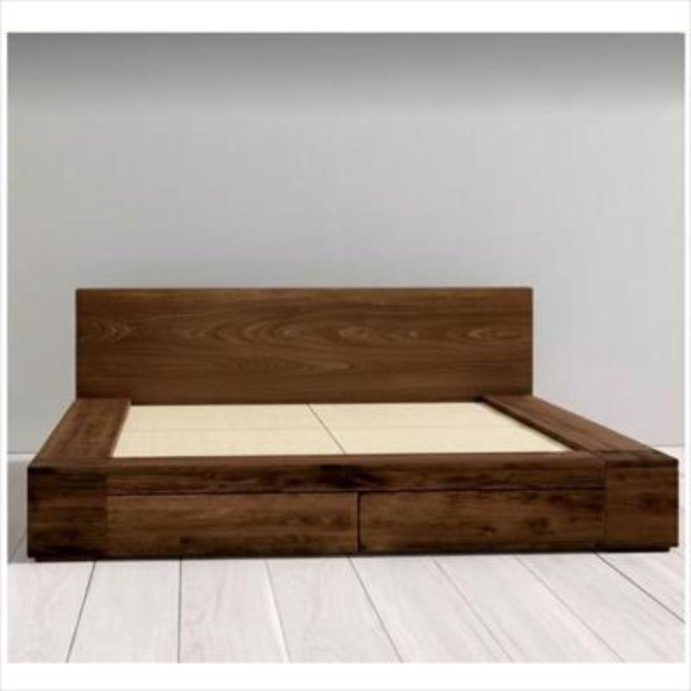 Cama Sady Doble En Roble img #2