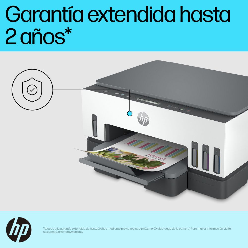 Impresora multifuncional HP Smart Tank WiFi 720 img #5