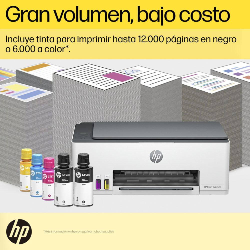 Impresora multifuncional HP Smart Tank 520 img #3