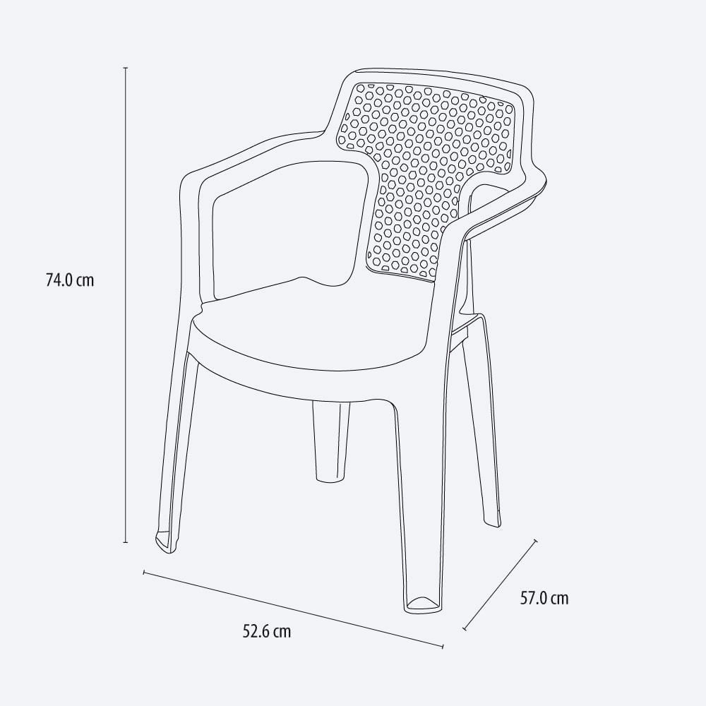 Silla Mia Pack x 6 Und img #7