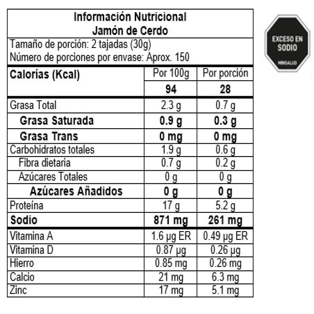 Jamón  KOLLER porcionado en tienda img #2