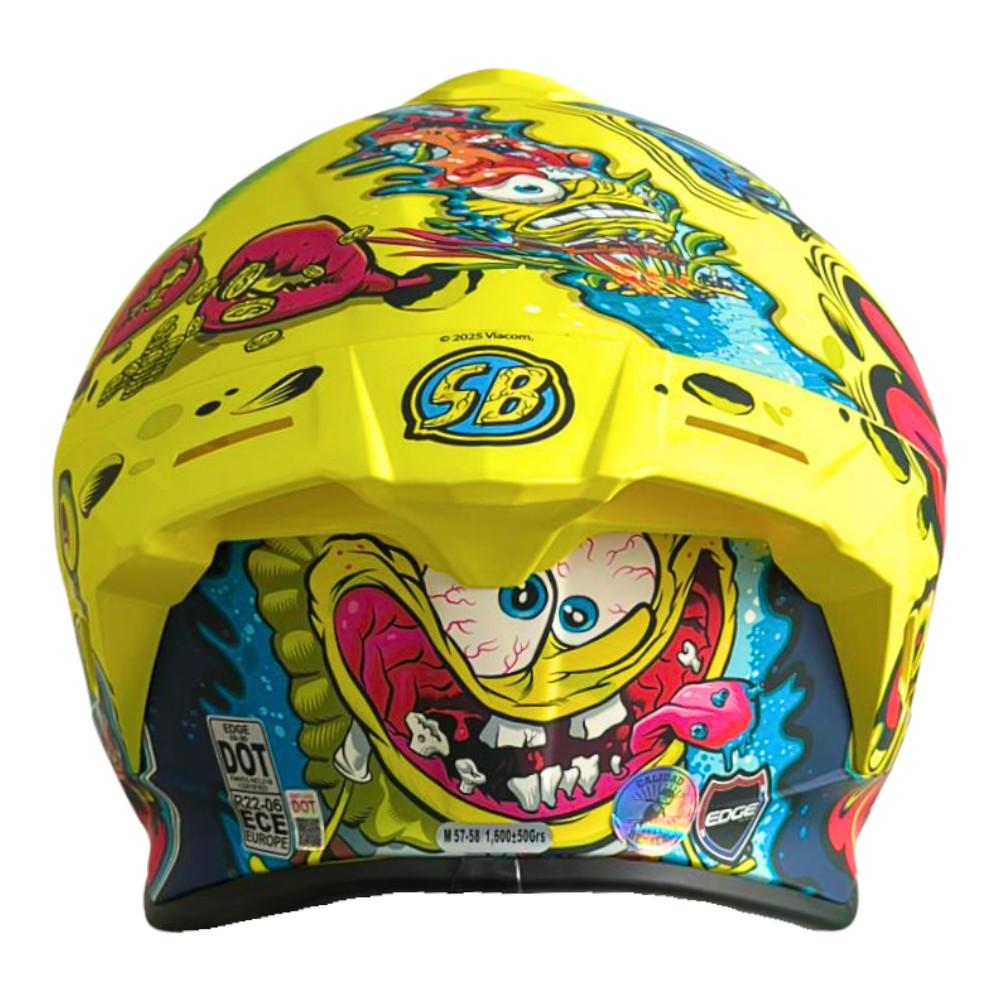 Casco Integral Shanghai Bob Esponja Cert.Dot Ece Amarillo img #4