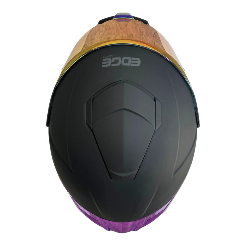 Casco Edge Integral Shanghai Cert.Dot Ece Negro Met. Morado img #5
