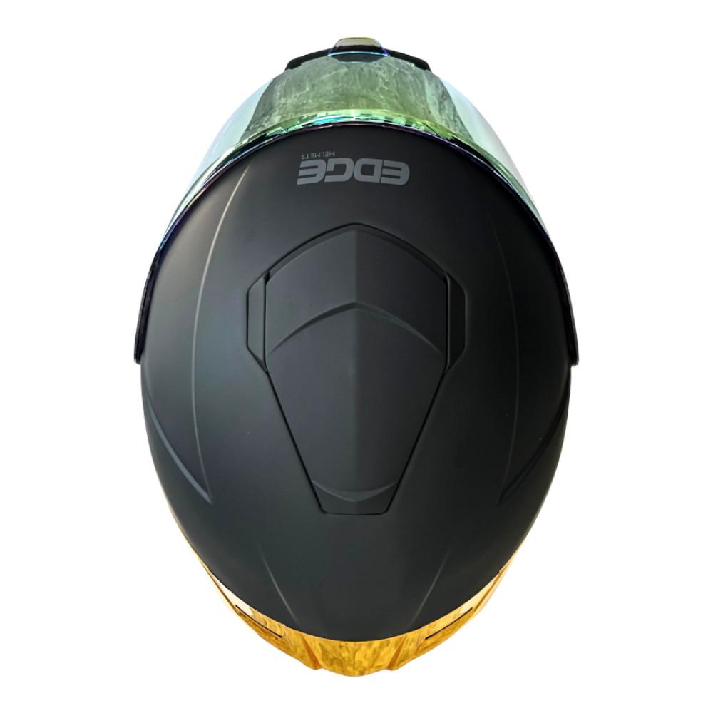 Casco Edge Integral Shanghai Cert.Dot Ece Negro Met. Dorado img #5