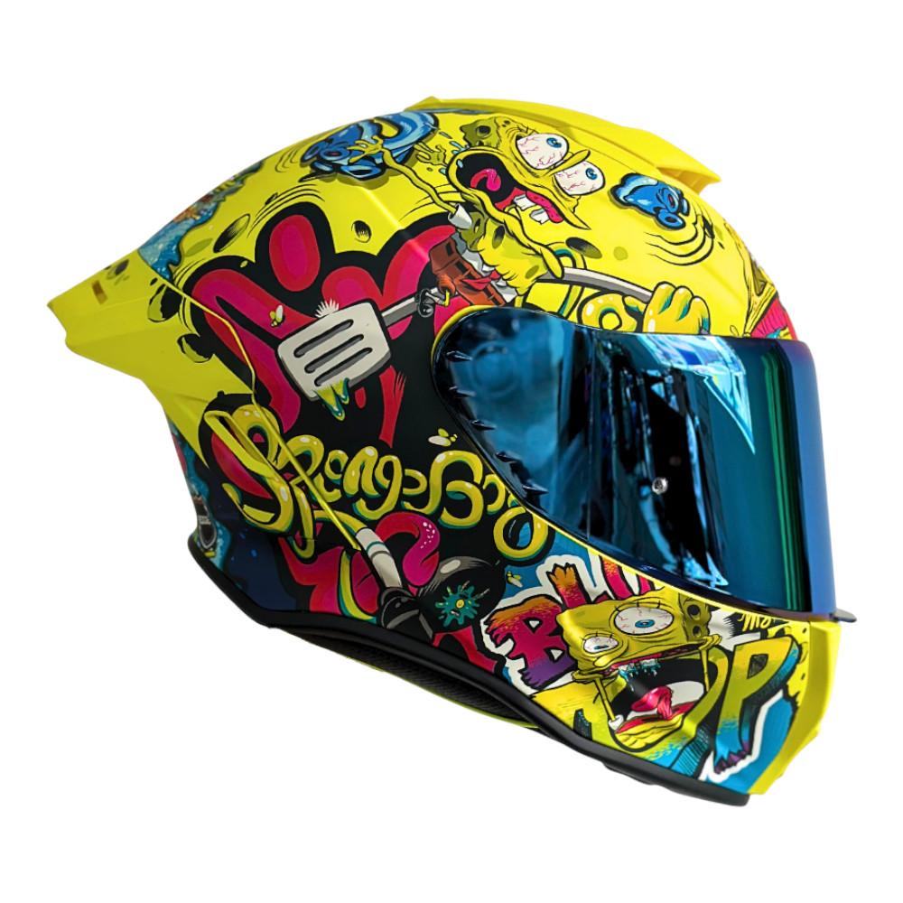 Casco Integral Shanghai Bob Esponja Cert.Dot Ece Amarillo img #1