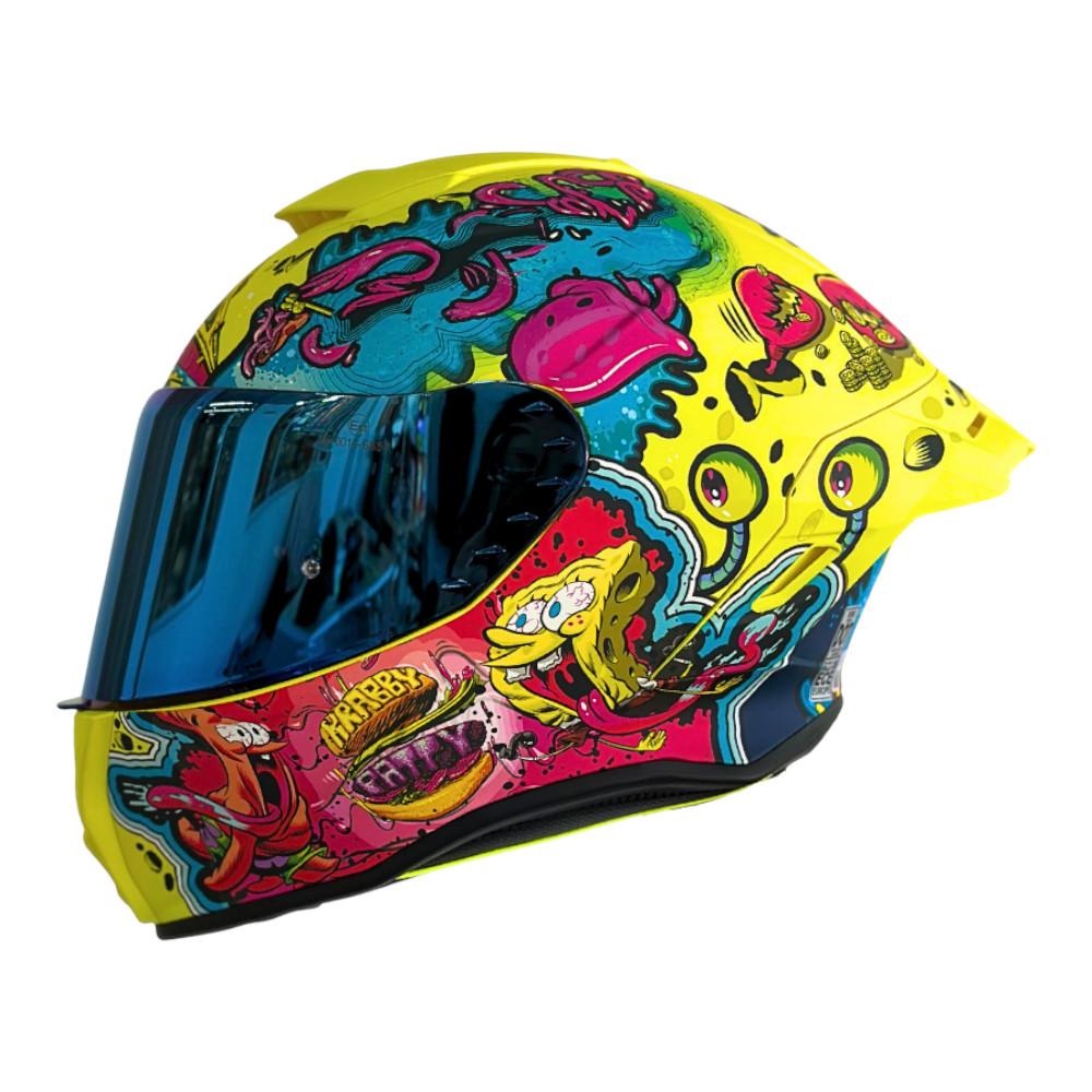 Casco Integral Shanghai Bob Esponja Cert.Dot Ece Amarillo img #2