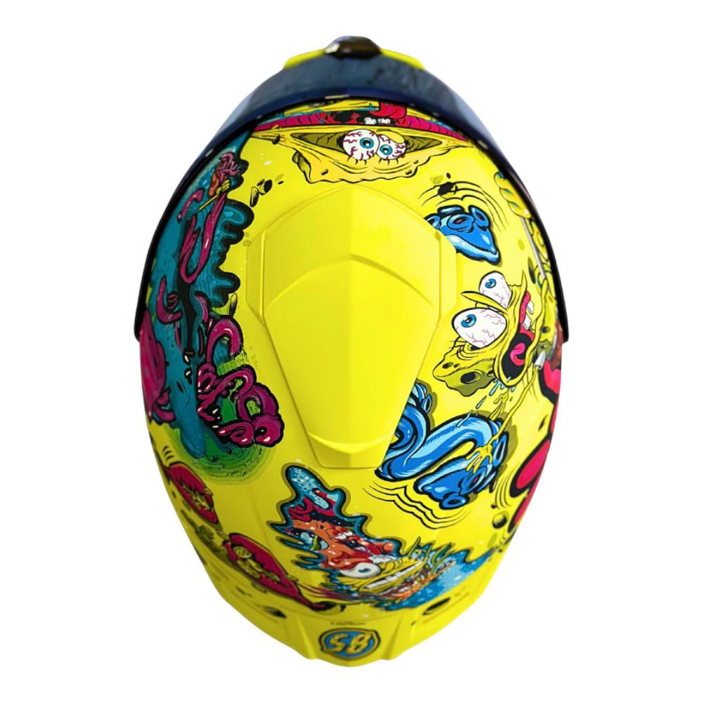 Casco Integral Shanghai Bob Esponja Cert.Dot Ece Amarillo img #5