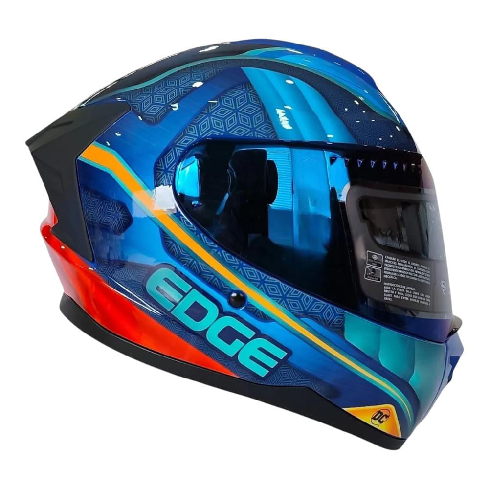 Casco Dc Integral Extreme Superman Cert.Dot Ece Azul img #1
