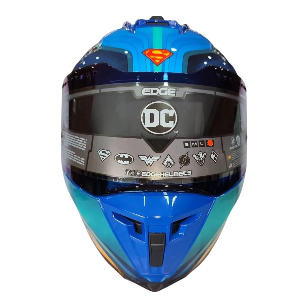 Casco Dc Integral Extreme Superman Cert.Dot Ece Azul img #4