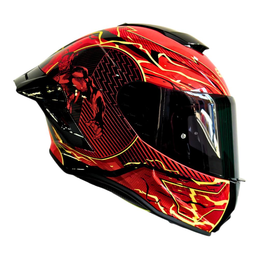Casco Dc Integral Shanghai Flash Cert.Dot Ece Rojo img #1