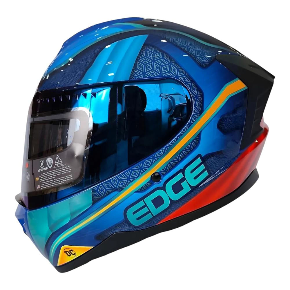 Casco Dc Integral Extreme Superman Cert.Dot Ece Azul img #2