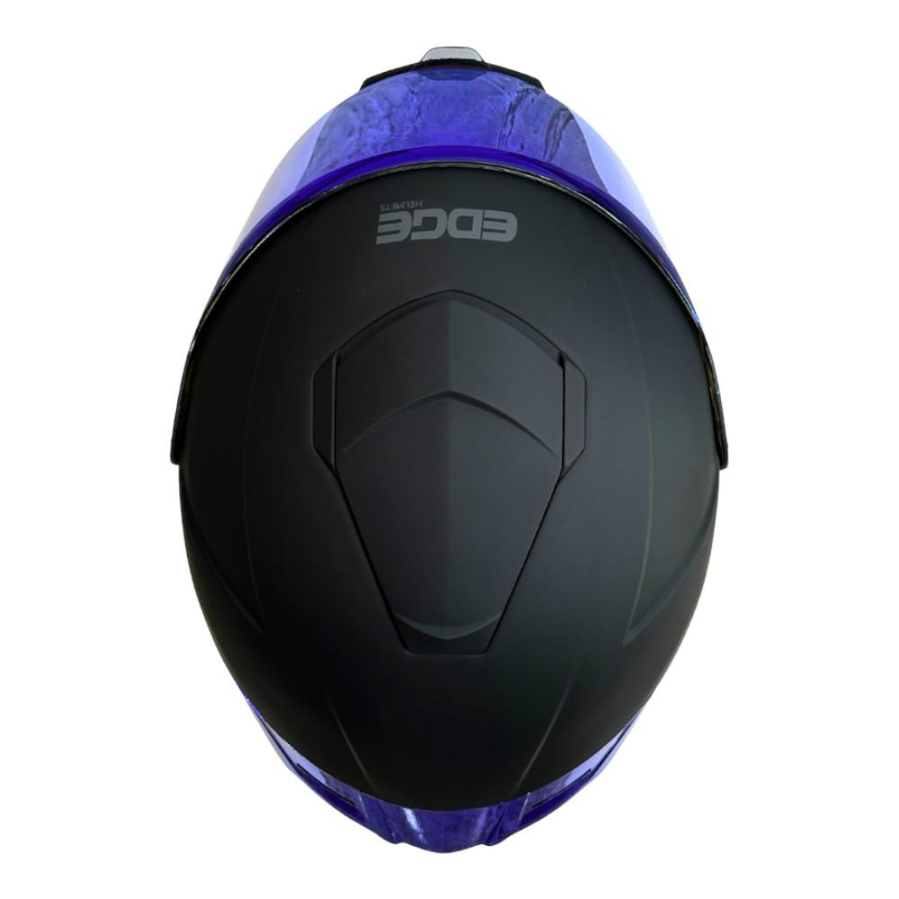 Casco Edge Integral Shanghai Cert.Dot Ece Negro Met. Azul img #5