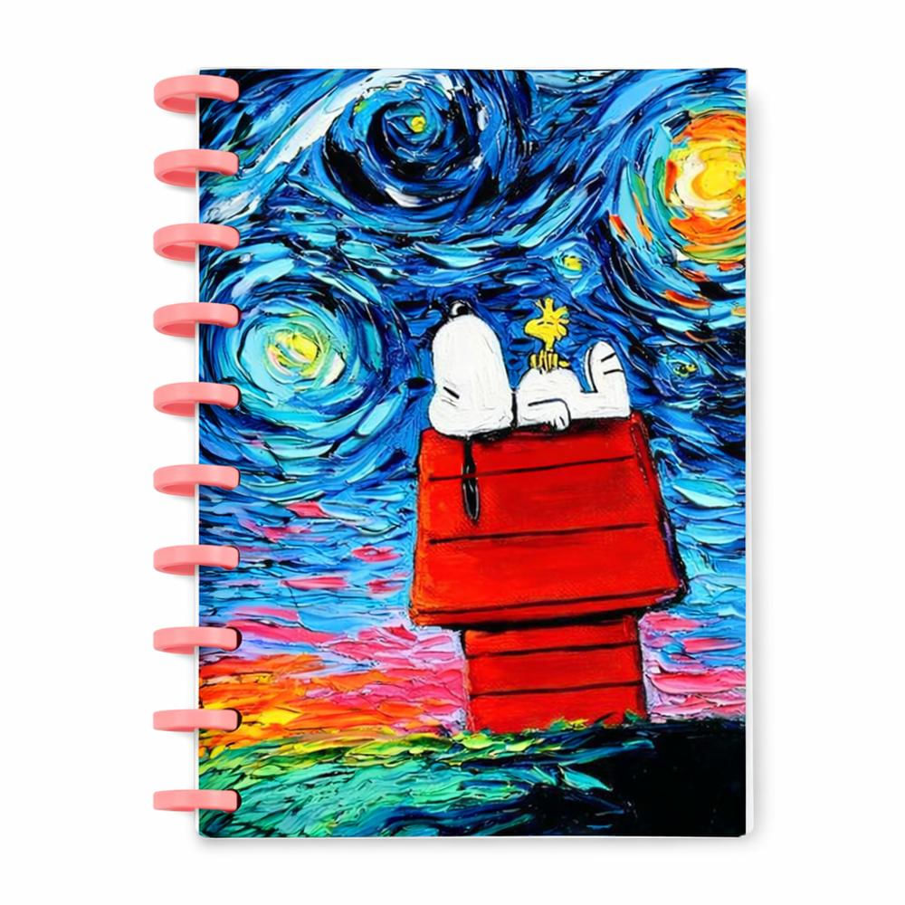 Libreta Snoopy Con Sistema De Discos img #1