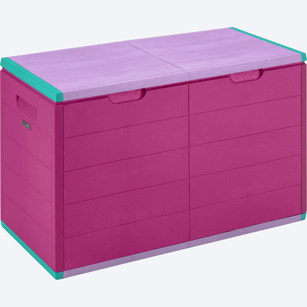 Combo Infantil, 1 Baúl 200 Lt Barú, 1 Estante Infantil de 5 Niveles 12 Pulgadas img #4
