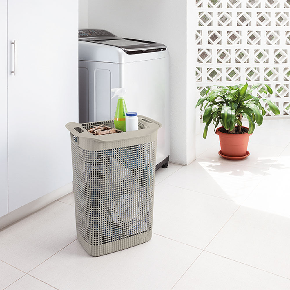 Combo organizador zona de ropas, 1 Armario multiusos Barú, 1 Cesta para ropa Linum img #6