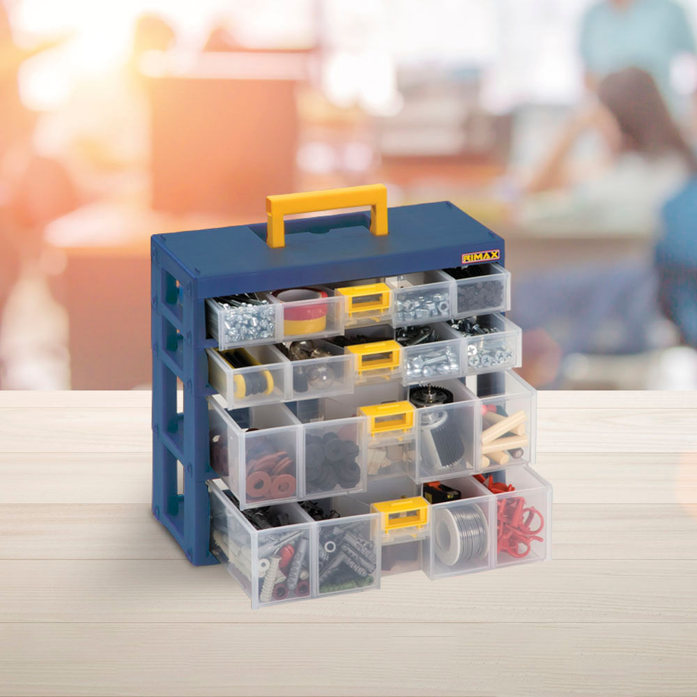 Caja Organizadora Modular Gavetas 2x40 + 2x80 Milímetros img #1