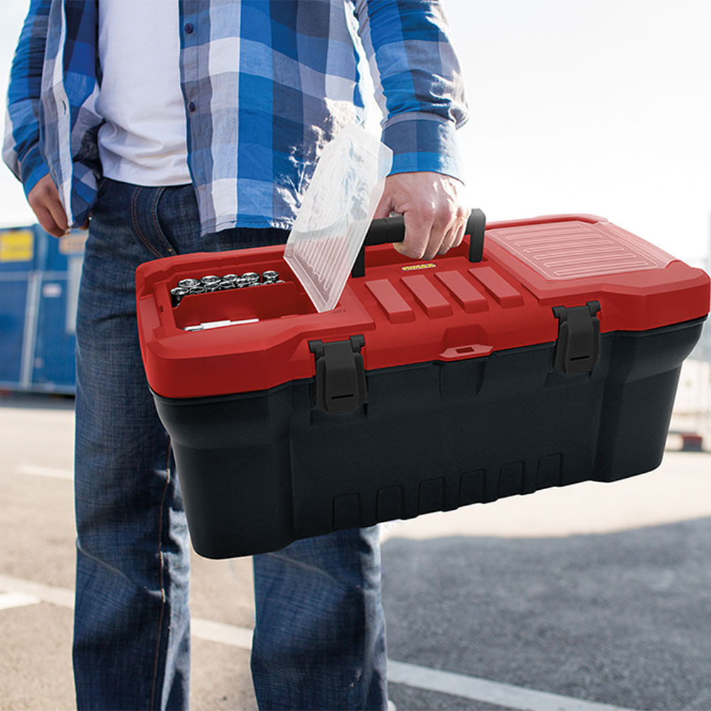 Caja Herramientas 20" Cerradura Plástica img #2