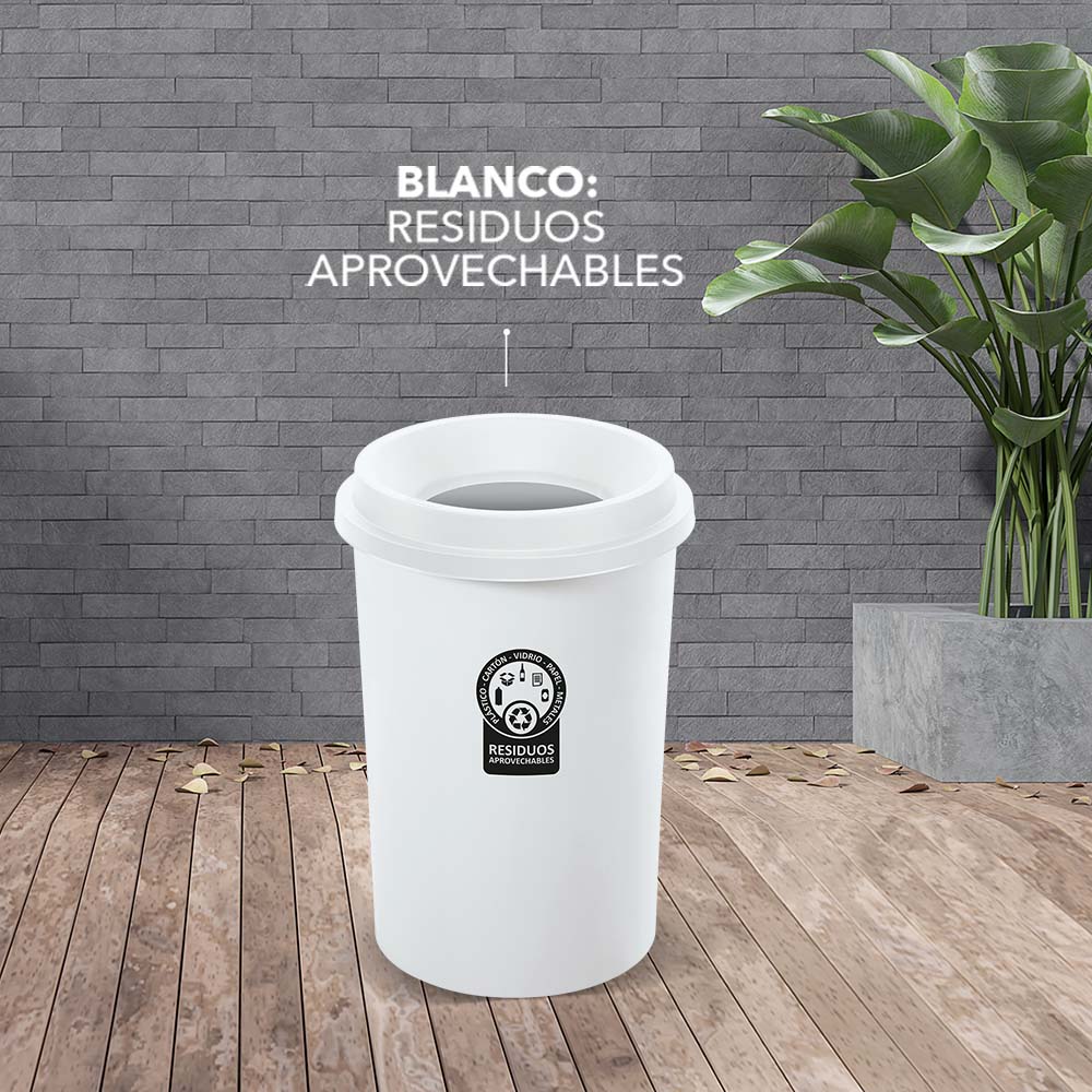 Papelera Evo 50 Litros Manejo Residuos img #1