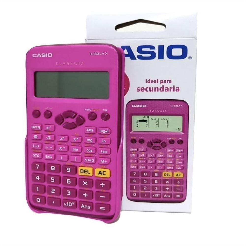 Calculadora Casio Fx 82Lax Científica Rosa img #1