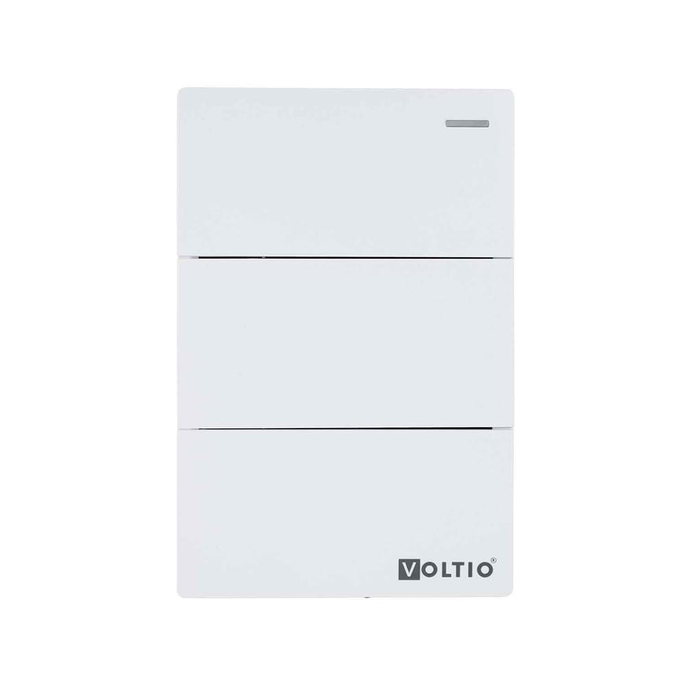 Interruptor Blanco Triple Conmutable Moderno Set X 2 Unds img #2