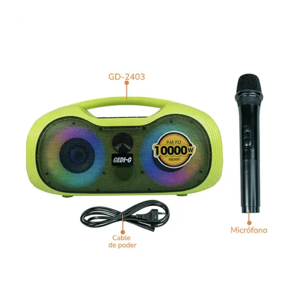 Parlante Gd 2403 Bluetooth img #2