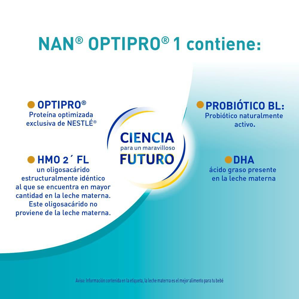 Fórmula infantil NAN optipro 1 lata (900  gr) img #6
