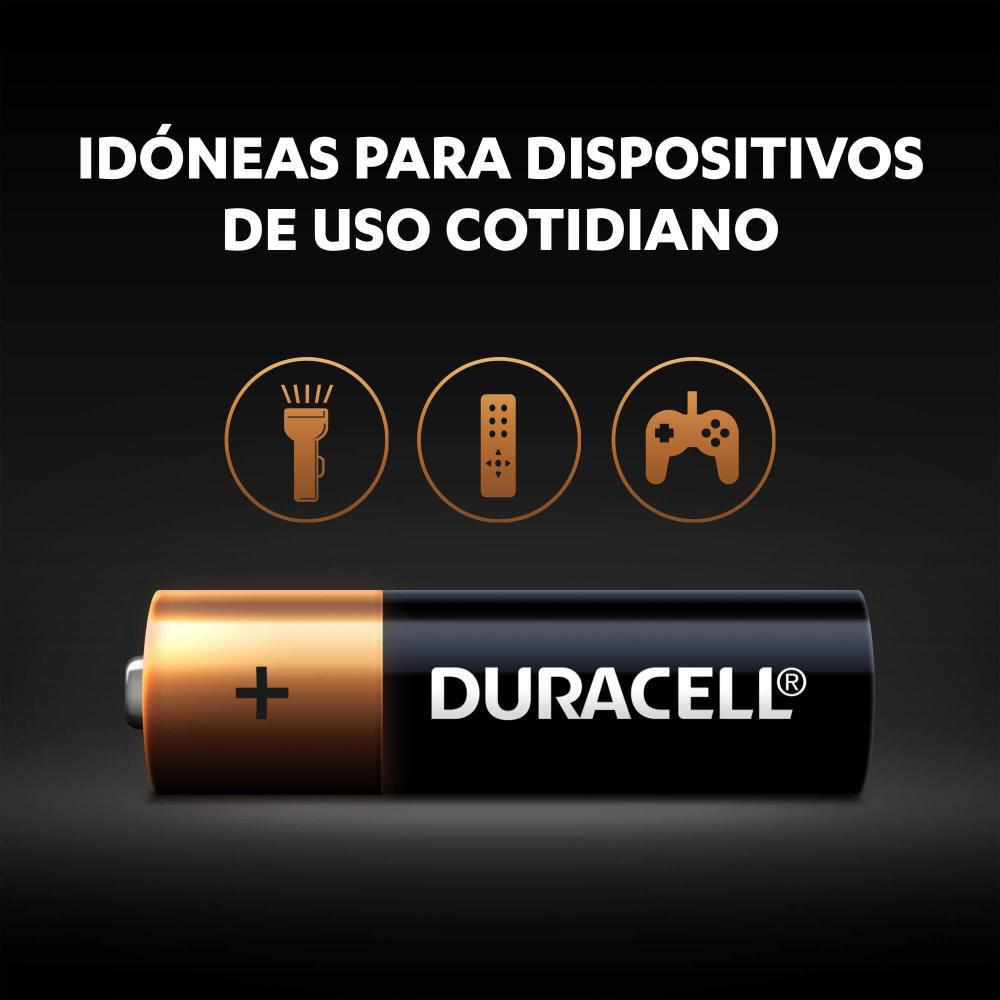 Pilas Duracell AA X 6 Unidades   DURACELL 75070296 img #2