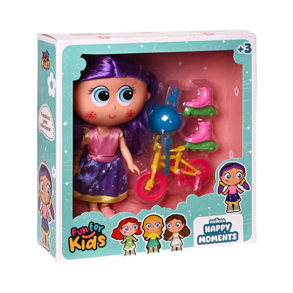 Muñeca  Surtida 22 cm FUN FOR KIDS img #7