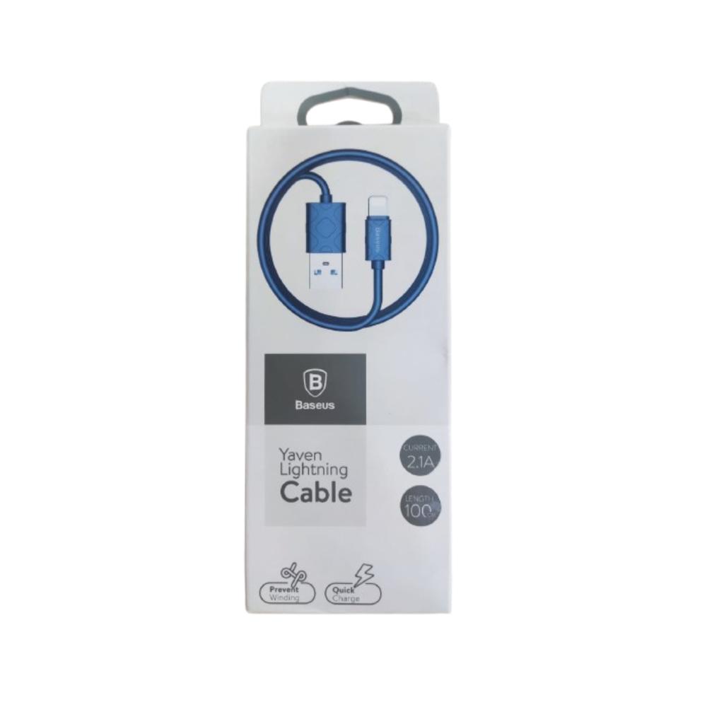 Cable De Datos Usb A Lighting Baseus 1M Negro img #1