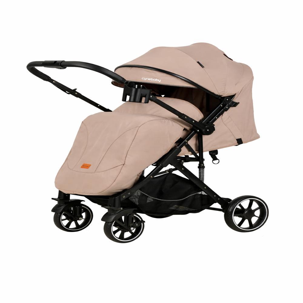 Coche Reversible Maleta Beige img #1