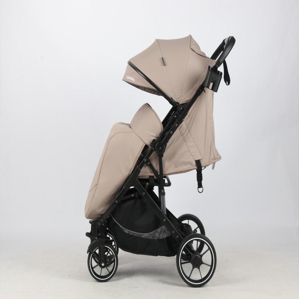 Coche Reversible Maleta Beige img #2