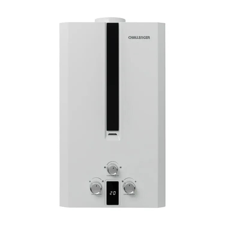 Calentador de Paso Challenger 16 Litros Tiro Natural Gas Natural WHN7216 Blanco img #1