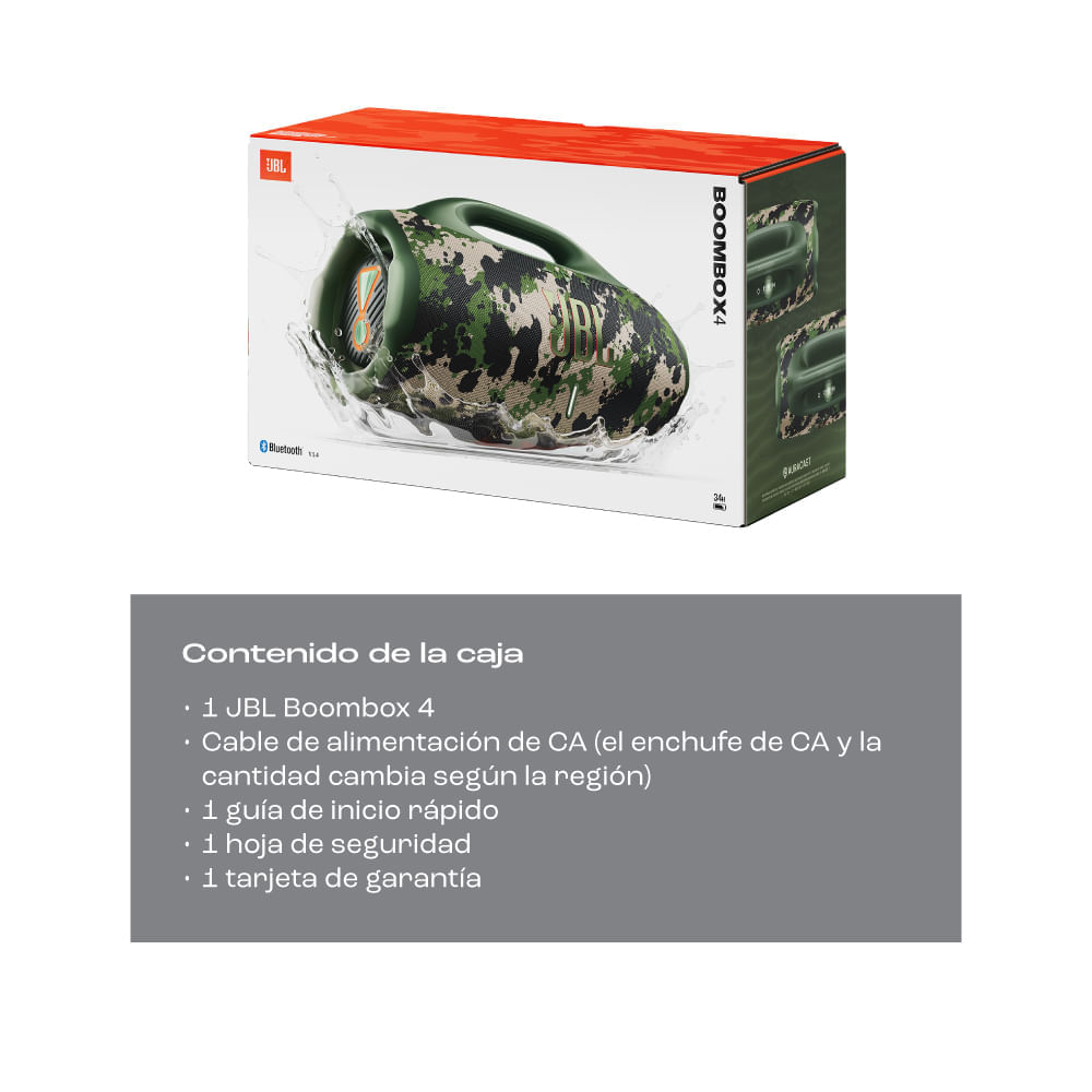 Parlante JBL Boombox4 Camuflado img #11