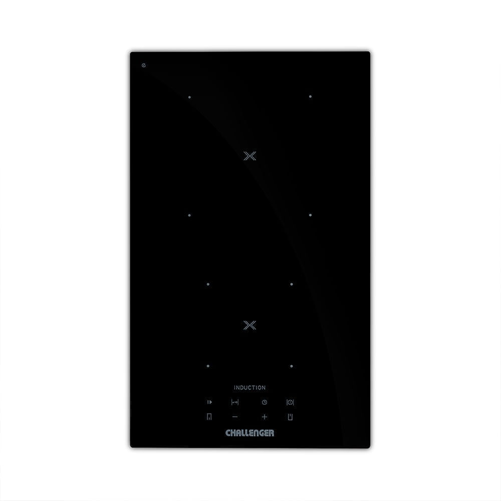 Estufa de empotrar Challenger Inducción 2 puestos Eléctrica 220V SL 6030 HI Negra img #4