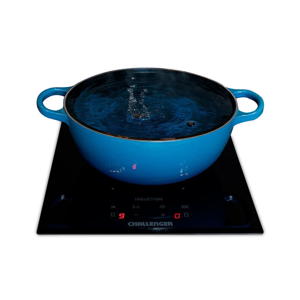 Estufa de empotrar Challenger Inducción 2 puestos Eléctrica 220V SL 6030 HI Negra img #7
