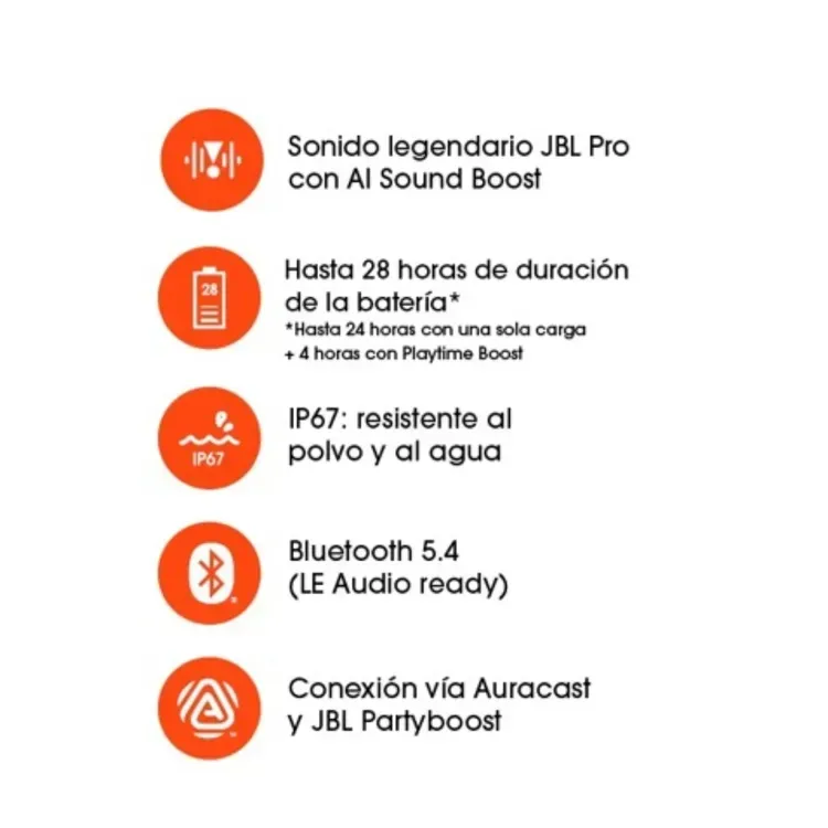 Parlante JBL Charge 6 Negro img #3
