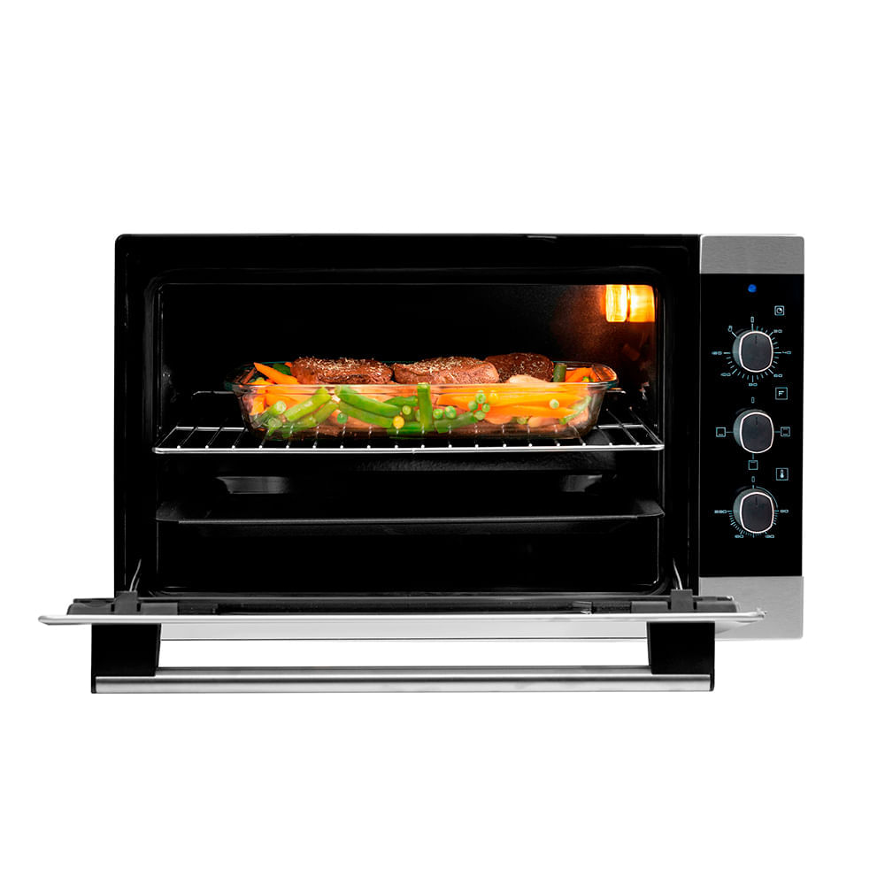 Horno de Empotrar Challenger 62 cm Eléctrico HE 2495 Negro img #3