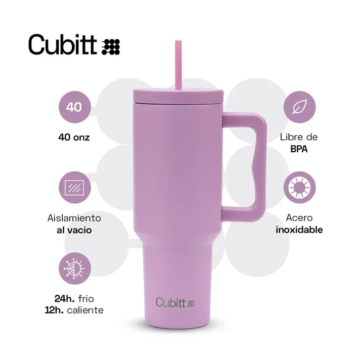 Termo Cubitt Térmico 40 Oz CT-TUMB4 Lila img #6